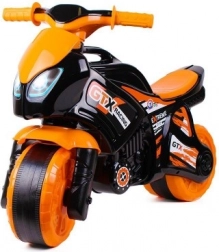 Kinderloopmotor GTX Racing oranje-zwart
