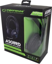 ASSGARD gamingheadset met microfoon en LED-verlichting