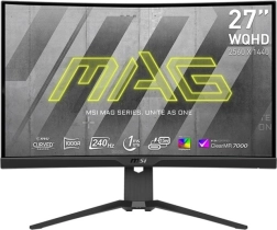 Monitor 27″ MAG 275CQRXF QHD gebogen 240 Hz zwart
