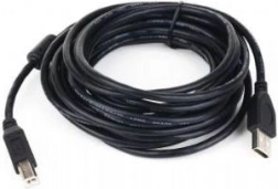 USB 2.0-kabel A–B met ferrietfilter 3 m