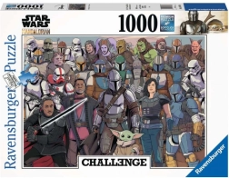 Puzzel Ravensburger Star Wars Mandalorian Uitdaging 1000 stukjes