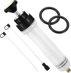 Olie- en vloeistofzuiger met zuiger 200 ml