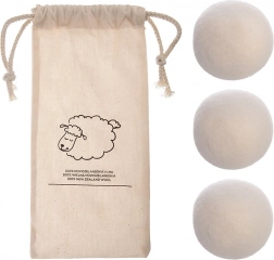 Wollen droogballen voor droger 7 cm, 3 stuks