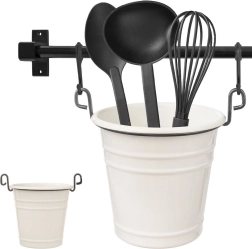 Hangende keukenorganizer RADKA, wit