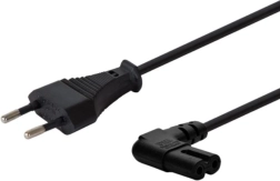 Savio voedingskabel 2‑polig, 3 m