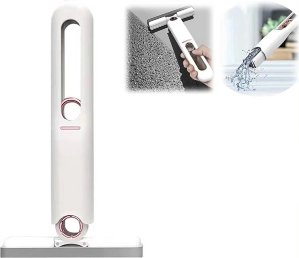 Mini Mop met Uitwringen voor Ramen en Planken