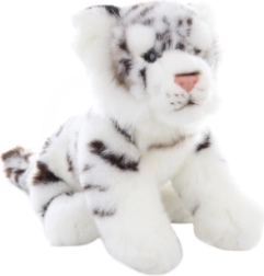 Pluchen witte tijger 25 cm