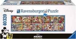 Puzzel RAVENSBURGER Mickey Mouse door de jaren heen 40320 stukjes