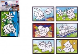 Magisch schilderen met water – set met afbeelding en penseel