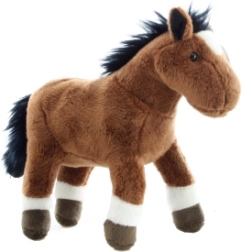 Pluchen paard 20 cm