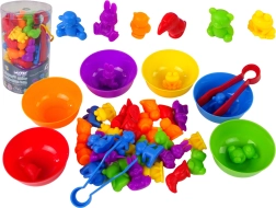 Montessori leerspel voor rekenen – Dieren uit de dierentuin