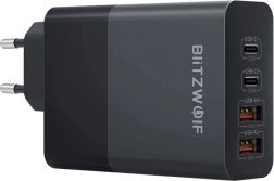 BlitzWolf 120W netlader met 4 poorten (zwart)