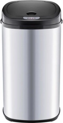 Touchloze roestvrijstalen prullenbak
