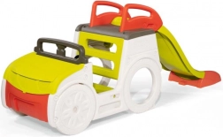 Smoby auto-avontuur met glijbaan en zandbak