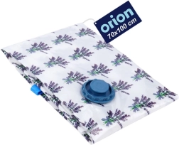 Vacuüm opbergzak voor kleding en beddengoed lavendel 70 × 100 cm