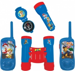 Avonturenset Paw Patrol met walkietalkies, verrekijker en kompas