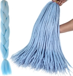 Synthetische vlechten – haarstukken – Blauw