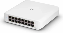 Ubiquiti UniFi Switch Lite 16 PoE – 16× Gigabit, 8× PoE+