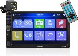 Autoradio BC9000 2DIN 7 inch RDS USB microSD 4x50W met achteruitrijcamera