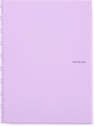 Map A4 met zijvak Pastelini paars