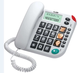 Snoertelefoon KXT480 BB, wit