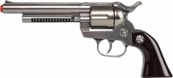 Cowboy metalen revolver voor 12-schots knalcapsules