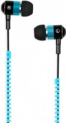 In-ear oordopjes met ritssnoer en microfoon IBOX