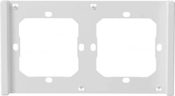 Dubbel frame voor schakelaar Sonoff M5 80 wit