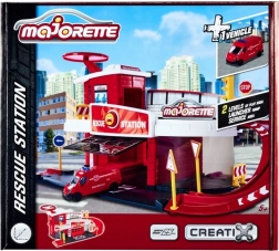 Garage Majorette Creatix reddingsstation met voertuig