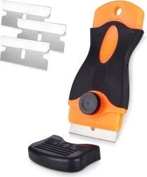 Schraper voor vitrokeramische en inductiekookplaat 10,5 cm, set van 4 stuks