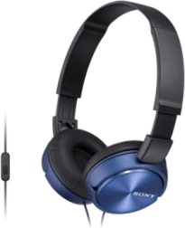 Koptelefoon met microfoon MDR-ZX310AP Blauw