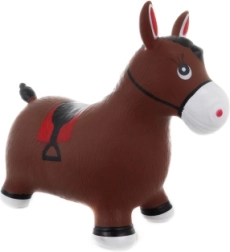 Skippy paard van duurzaam PVC met pompje