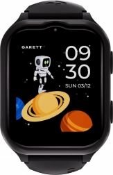 slimme kinderhorloge GARETT Kids eSIM 4G, zwart