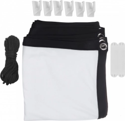 Projectiescherm 120 inch Maclean met zwarte rand