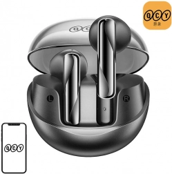 Draadloze oordopjes TWS QCY AilyBuds Clear T32 – zwart