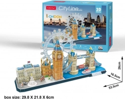 3D-puzzel City Line London
