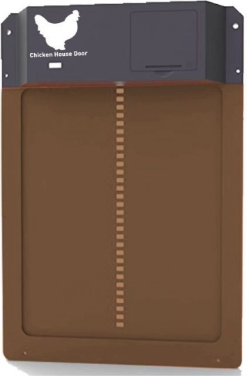 Automatische kippenhokdeur met lichtsensor