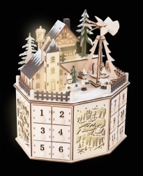 Adventskalender met kerstpiramide Small Foot