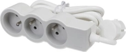 Legrand verlengsnoer 3 stopcontacten 3 m wit