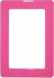 Magnetisch zelfklevend frame roze 12,3x8,1 cm