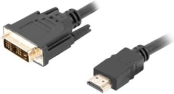 HDMI–DVI-D kabel 1,8 m zwart