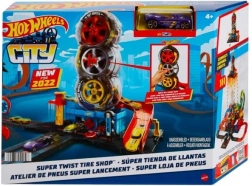 Hot Wheels Město Super Twist Bandenservice