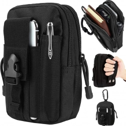 Tactisch MOLLE-riemtasje – zwart, waterdicht