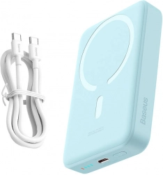 Mini powerbank Baseus 10000mAh USB-C 30W blauw