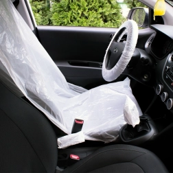 Set voor eenmalig gebruik van beschermhoezen voor het auto-interieur 5-in-1