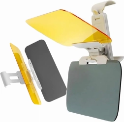 Anti-verblindingsvizier voor in de auto 2-in-1 dag en nacht 32 × 13,5 cm