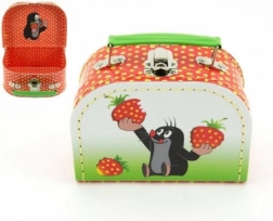 Koffertje Mol en aardbeien 16 cm