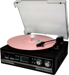 Multifunctionele platenspeler met cassette, radio en bluetooth ATT-15SE