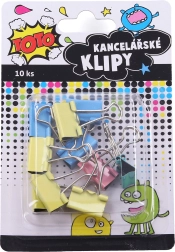 Kantoorklemmen 19 mm, set van 10 stuks