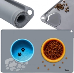 Siliconen onderlegger voor voerbakken PURLOV 60 × 40 cm